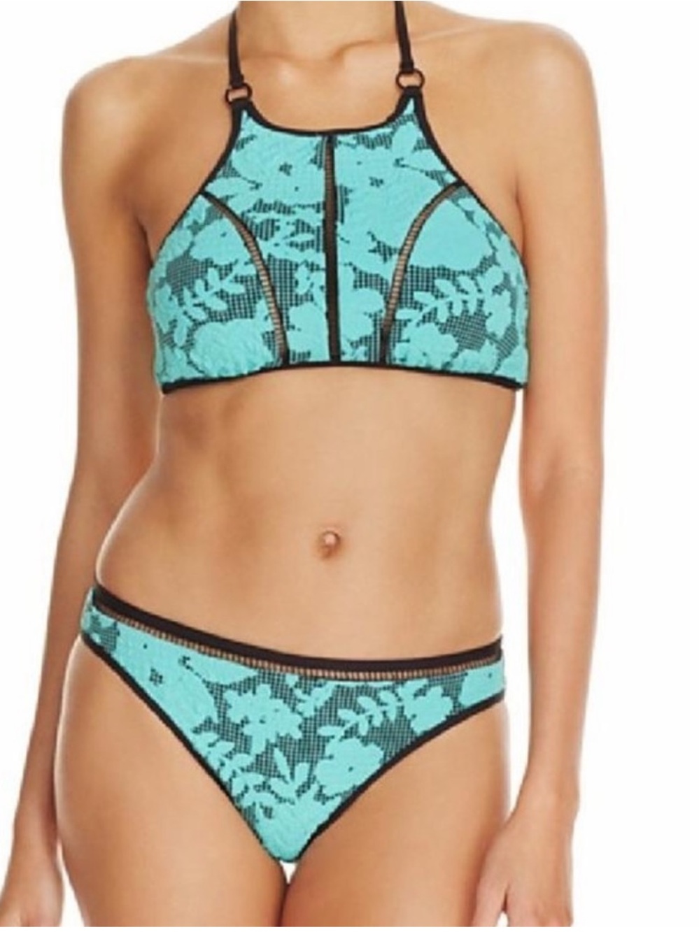 NWT Nanette Lepore Jade Stargazer Bikini 2 pc Swimsuit - Small